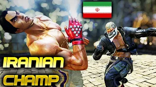 Kazuya vs Iranian Champion, CRAZY Agressive Bryan