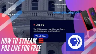 HOW TO STREAM PBS LIVE FOR FREE