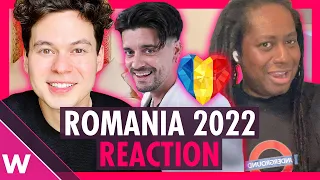 WRS "Llámame" Reaction | Romania Eurovision 2022