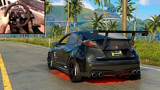 Honda Civic Type R | The Crew Motorfest | Steering Wheel + Shifter Gameplay (Logitech G920)