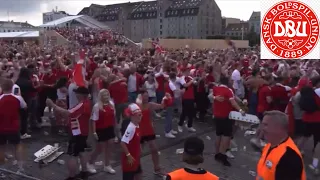 Denmark Fans Reaction to Goals vs Czech Republic In Euro 2020