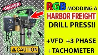 Making a Harbor Freight Drill Press MORE DANGEROUS!!!