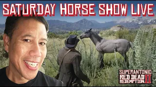 The Super Saturday Horse Show Featuring The Grullo Dun Mustang, in Red Dead Redemption 2