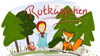 Rotkäppchen - Märchen für Kinder ❉ Brüder Grimm ✿ Hörbuch mit Illustrationen ❉