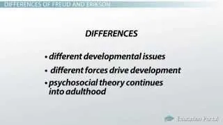 Differences Between Freud and Erikson's Approach to Psychoanalytic Theory: Differences and Analysis