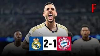 Real Madrid vs Bayern Munich (2-1) Highlights: Joselu 2 Goals For REMONTADA