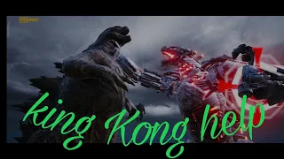 MECHAGODZILLA VS GODZILLA VS KONG  finally NEW  Titan Strikes mode new gameplay video in pubg mobile