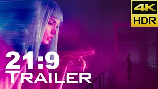 [21:9] BLADE RUNNER 2049 (2017) Ultrawide 4K HDR Trailer (Upscaled) | UltrawideVideos