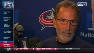 John Tortorella and Nick Foligno discuss Columbus Blue Jackets managing expectations