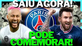 💣ACABOU DE ACONTECER!😱 MARTELO BATIDO! EXCELENTE NOTÍCIA! ÚLTIMAS NOTÍCIAS DO PSG HOJE!