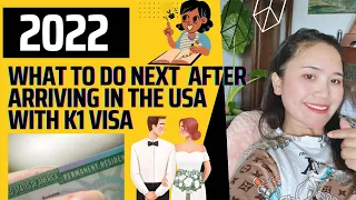 What To Do After Arriving in the USA with a K1 Visa: Essential Steps and Tips I COMPLETE GUIDE