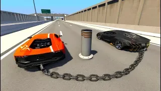 High Speed Crazy Jumps/Crashes BeamNG Drive Compilation #3 (Car Shredding Experiment)