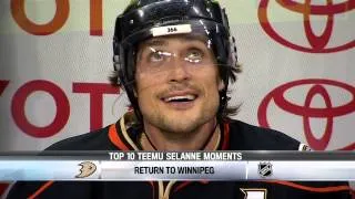 Top 10 Teemu Selanne Moments 5/19/2014