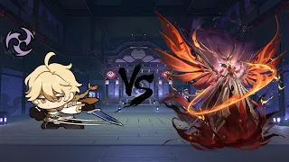 Genshin Impact - Electro Traveler Solo VS La Signora Round 2 (Rework)