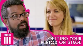 Getting Your Period During A Performance | Romesh Chats To Rachel Parris About Tinder And More