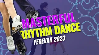Elliana PEAL / Ethan PEAL (USA) | Junior Ice Dance Rhythm Dance | Yerevan 2023 | #JGPFigure
