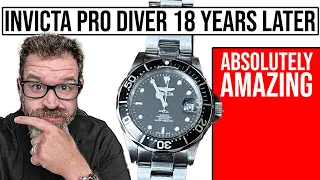 Invicta Pro Diver after 18 YEARS!!!!! Craziest Dive Watch Value Ever?