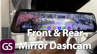 Rexing M2 Front & Rear Dashcam Smart Mirror Review