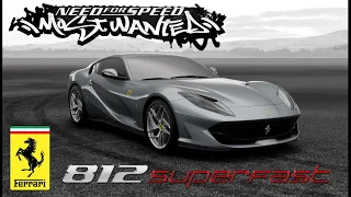 NEED FOR SPEED MOST WANTED 2005  –  Ferrari 812 Superfast 4K UHD