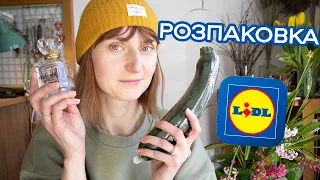 РОЗПАКОВКА З Lidl / Перші весняні квіти та аромати в люди