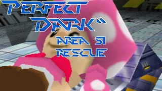 [Perfect Dark] PD with Mario Characters: Area 51: Rescue (Perfect Agent)