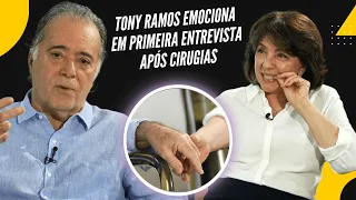 Tony Ramos deixa hospital e comemora boa recuperação: 'Sou grato à vida'