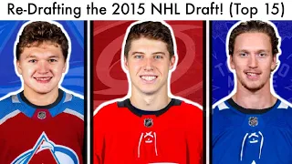 ReDrafting the 2015 NHL Draft! (McDavid/Marner/Kaprizov/Chabot Hockey Mock Draft Rankings Talk 2020)