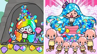 My Brothers Sold My Diamond Hair For Money | Toca Life Story | Toca Boca