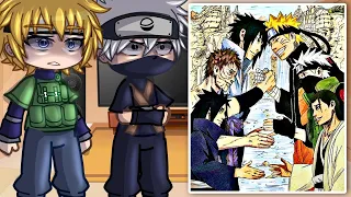 Team Minato React to Fourth Shinobi World War // Gacha Club