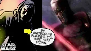 Did Star Wars Just Confirm Ancient Sith DARTH ANDEDDU has Returned to Canon!?