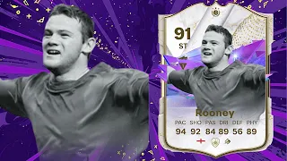 FC 24: WAYNE ROONEY 91 FUTURE STAR ICON PLAYER REVIEW I FC 24 ULTIMATE TEAM