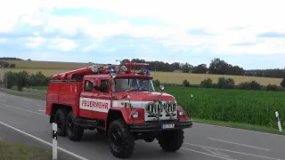 ZIL131 TLF 24 *SOVIET AIR HORN* Freiwillige Feuerwehr Treuen Пожарные ЗиЛ-131 АЦ-40