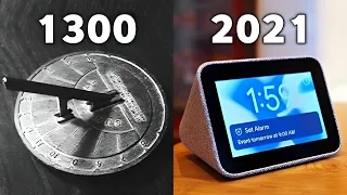 Evolution Of Clocks 1300 - 2021