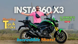 Mastering 7 Epic Ways to Film Yourself on a Motorcycle with Insta360 X3! 🏍️📸