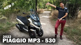 Nouveau PIAGGIO MP3 530 - 2022  Ca donne quoi  ?