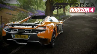 Forza Horizon 4 | McLarem 650s Spider | Gráficos no Ultra | I5 10400 RTX2060 Super