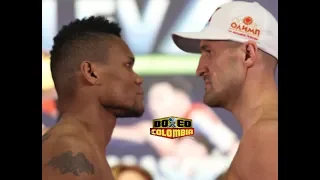 Eleider Alvarez vs Sergey Kovalev rematch - Weigh in