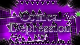 [Mobile 60hz] Conical Depression by KrmaL (Extreme Demon) | Geometry Dash