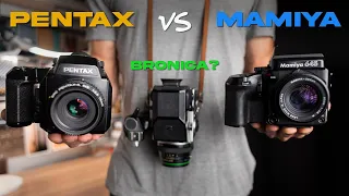 Best 645 film cameras in 2022? Pentax 645N vs Mamiya 645 Pro