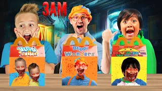 DON'T ORDER ANGRY RYAN'S WORLD, VLAD&NIKI, BLIPPI HAPPY MEAL FROM McDonalds at 3AM!