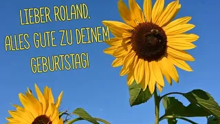 Geburtstagsgrüße für Roland!