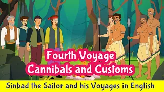 Sinbad Fourth Voyage | Sinbad the Sailor and his Voyages | Fairy Tales in English | Pebbles Stories