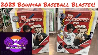 Top Prospect Auto!! 2023 Bowman Baseball Blasters Box Review!