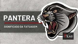 Tatuagem de Pantera Tradicional Old School Tattoo Panther Canal Trad Rafiusk História e Significado