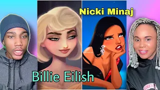 CELEBRITIES AS DISNEY PRINCESSES