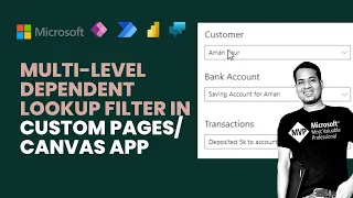 Filter Dependent Multi-Level Lookups/ Option Sets/ Combo Boxes in Canvas Power Apps or Custom Pages