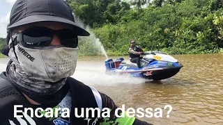 DE BELÉM A SANTARÉM, DE JET SKI, EM 3 DIAS, PELO RIO AMAZONAS, AQUIQUI, IUÍ