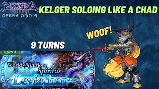 DFFOO [GL] WoI Leviathan S Grade: Completing BOTH Series & Wpn Missions with a Kelger SOLO!