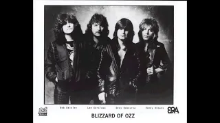 The Blizzard Of Ozz - Crazy Train (RARE demo session and unused solo!)