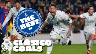 Real Madrid's BEST CLÁSICO GOALS against Barcelona!
